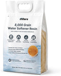 Water Softener Resin Media Replacement, 1/4 Cu Ft Cation Resin, 8,000 Grain