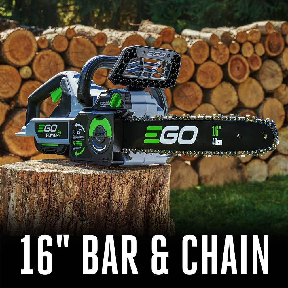 Chain Saw, 16” Battery Powered Chainsaw, Electric Cordless, Battery and Charger Not Included – CS1610