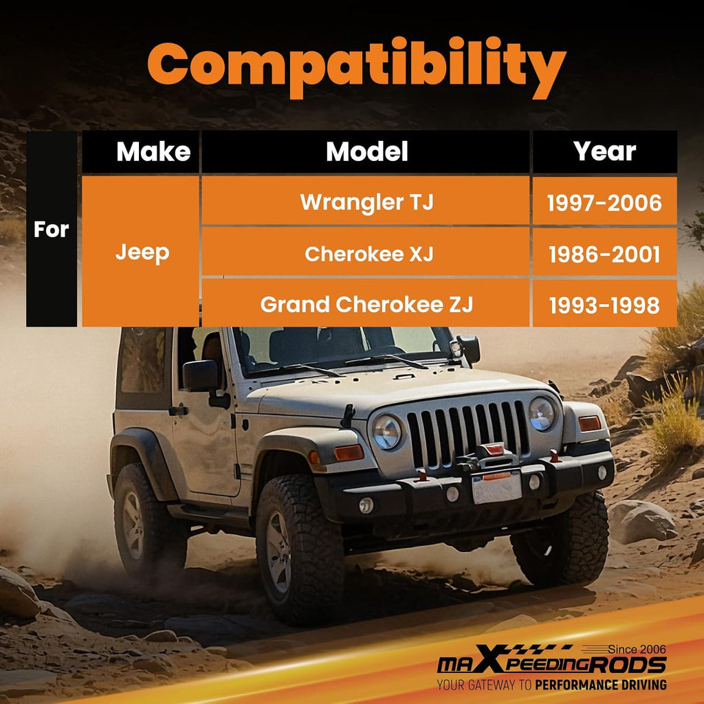 maXpeedingrods Adjustable Lower Control Arm for Wrangler TJ Cherokee XJ ZJ