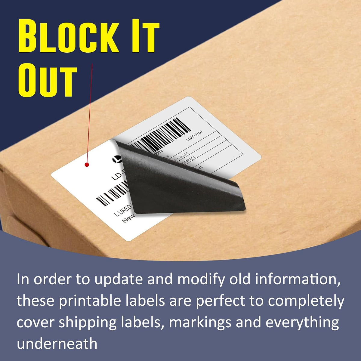 2.25" x 4" Direct Thermal Labels, 350 Shipping Postage Labels