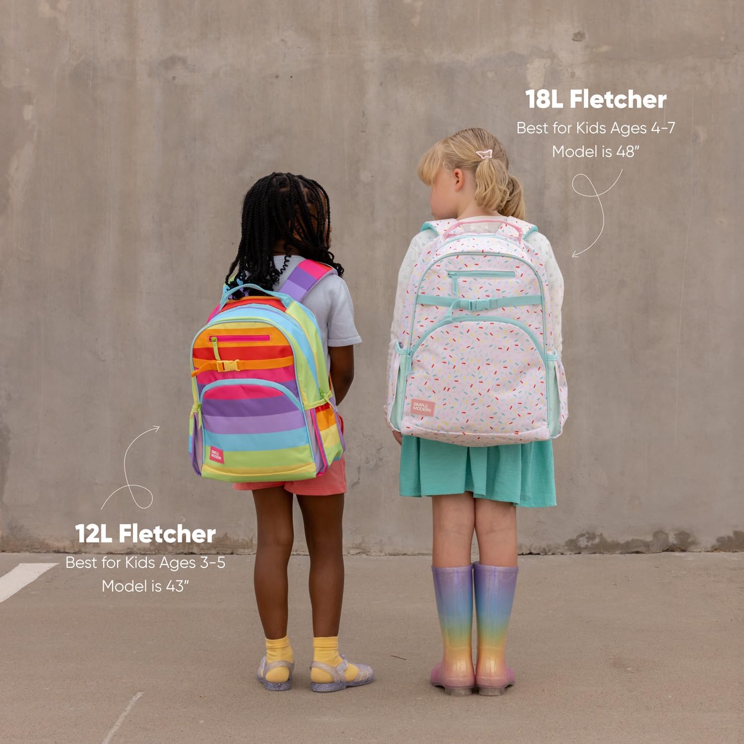 Simple Modern Medium Minecraft Toddler Backpack for School Girls and Boys | Kindergarten Elementary Kids Backpack |