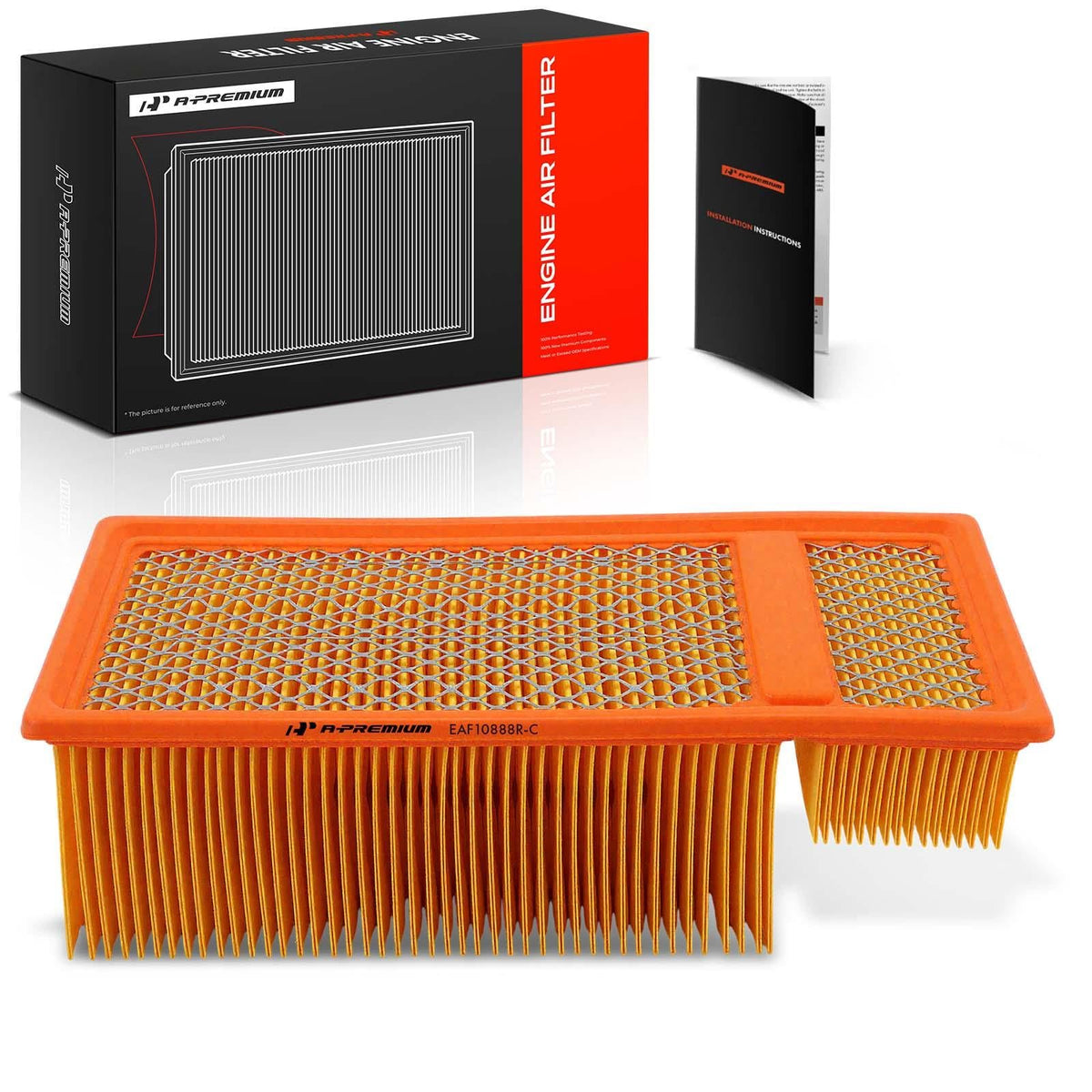 A-Premium Engine Air Filter Compatible with Ford Models