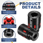 MECCANIXITY XL1 Type Flexible Elastic Shaft Coupling 14mm to 20mm Bore