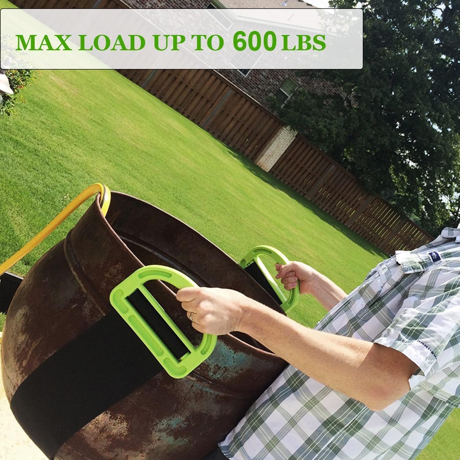 Lifting Moving Straps and 2PACK Grocery Bag Carrier Handle,1-Person Adjustable Handle Moving Lifting Strap