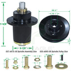 POSEAGLE 037-6015-50 Spindle Assembly for Bad Boy 36" 42" 48" Decks