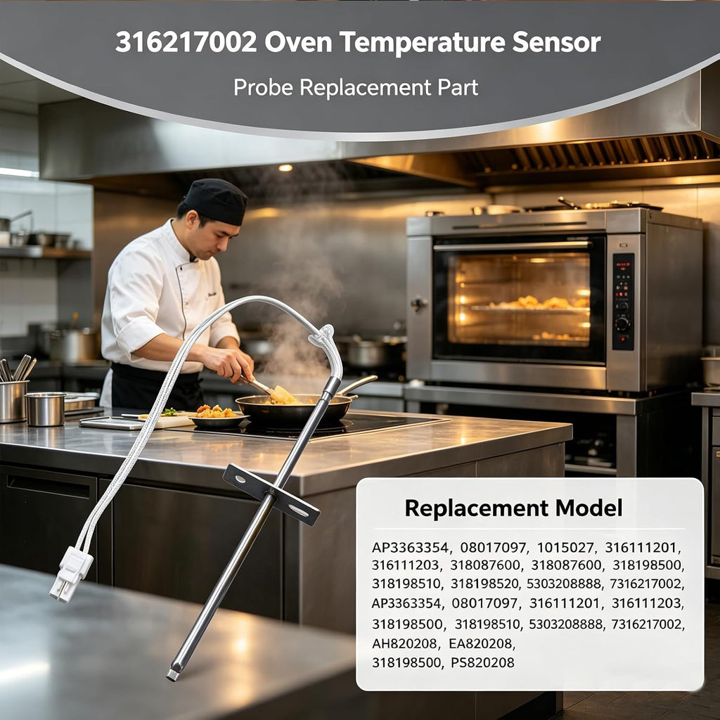 316217002 Oven Temperature Sensor Probe for Frigidaire Range Oven