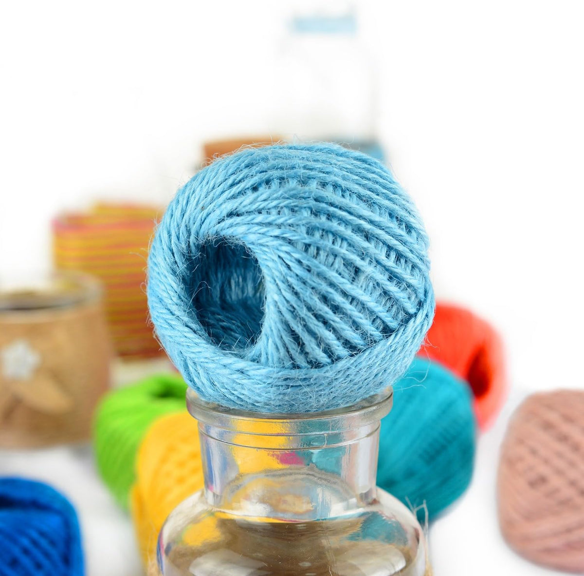 Natural 3 ply Jute Twine Rolls 1/12 in 1000 Feet
