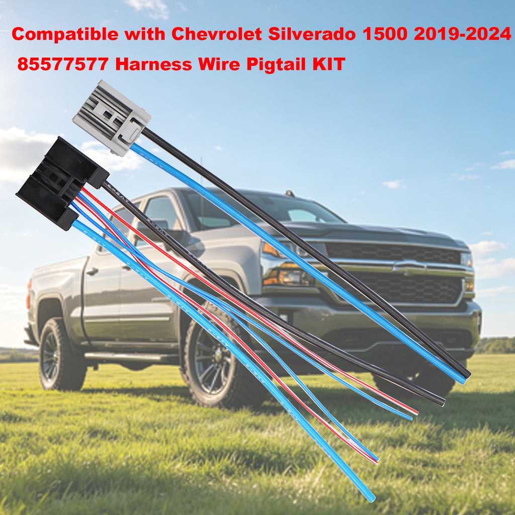 HVAC Blower Motor Resistor Connector Compatible with Chevrolet Silverado