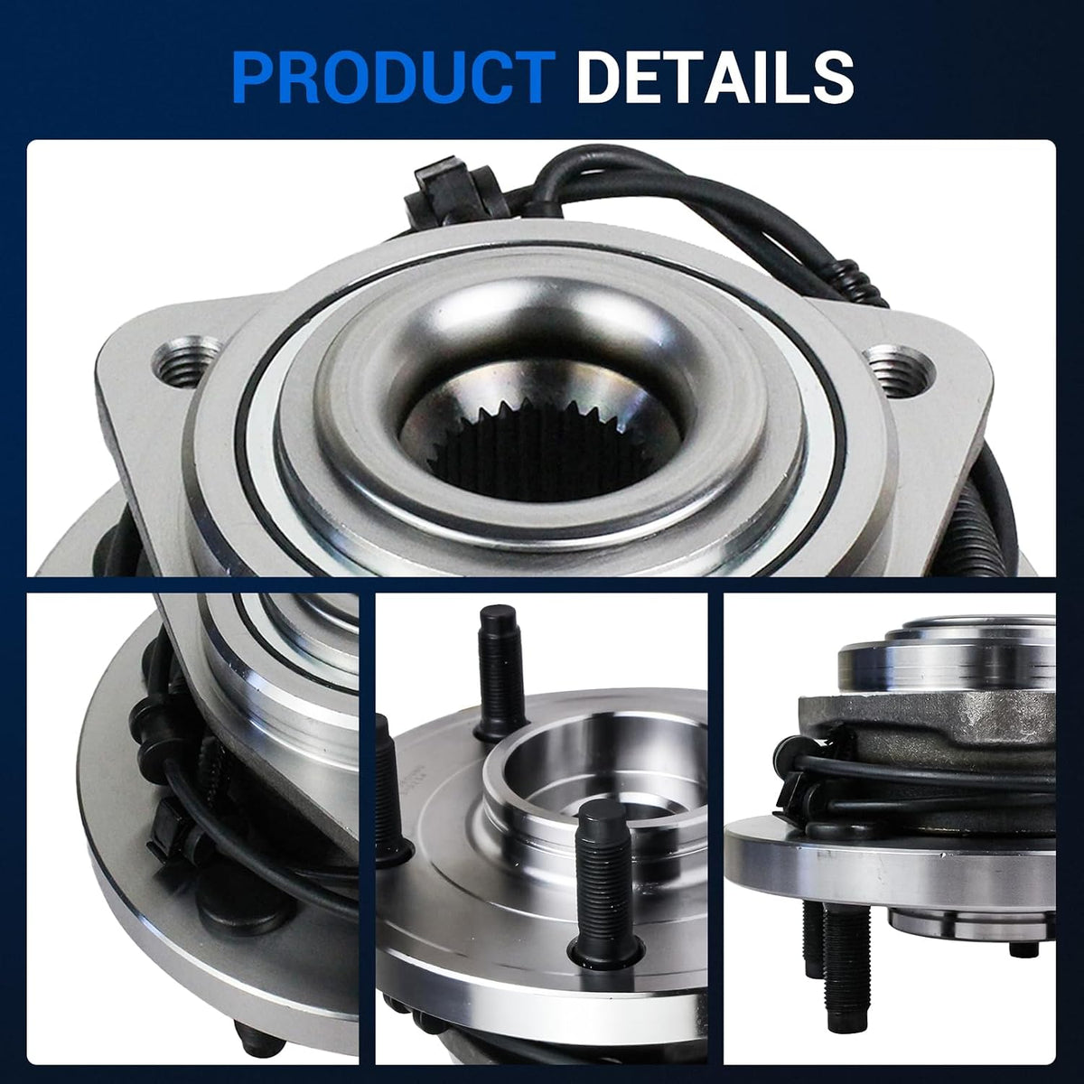 Autoround 513234 Wheel Hub Assembly Fit for Jeep Grand Cherokee 2005-2010