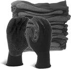 Crinkle Latex Rubber Coated Safety Work Gloves for Men Women