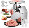 Commercial Electric Meat Grinder, 7 lbs/min Capacity, #12 Industrial Meat Mincer with 2 Stainless Steel Blades, 2