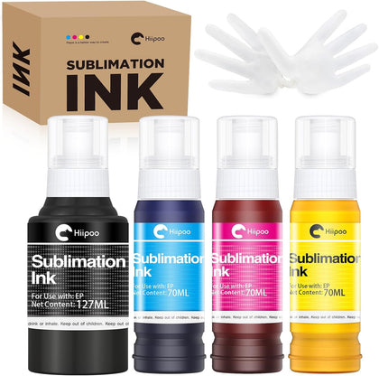 Sublimation Ink Refilled Bottles Compatible for ET2800 ET2903 ET4800 ET2988 ET-2400 ET2980 ET3850 ET4950 ET-2803