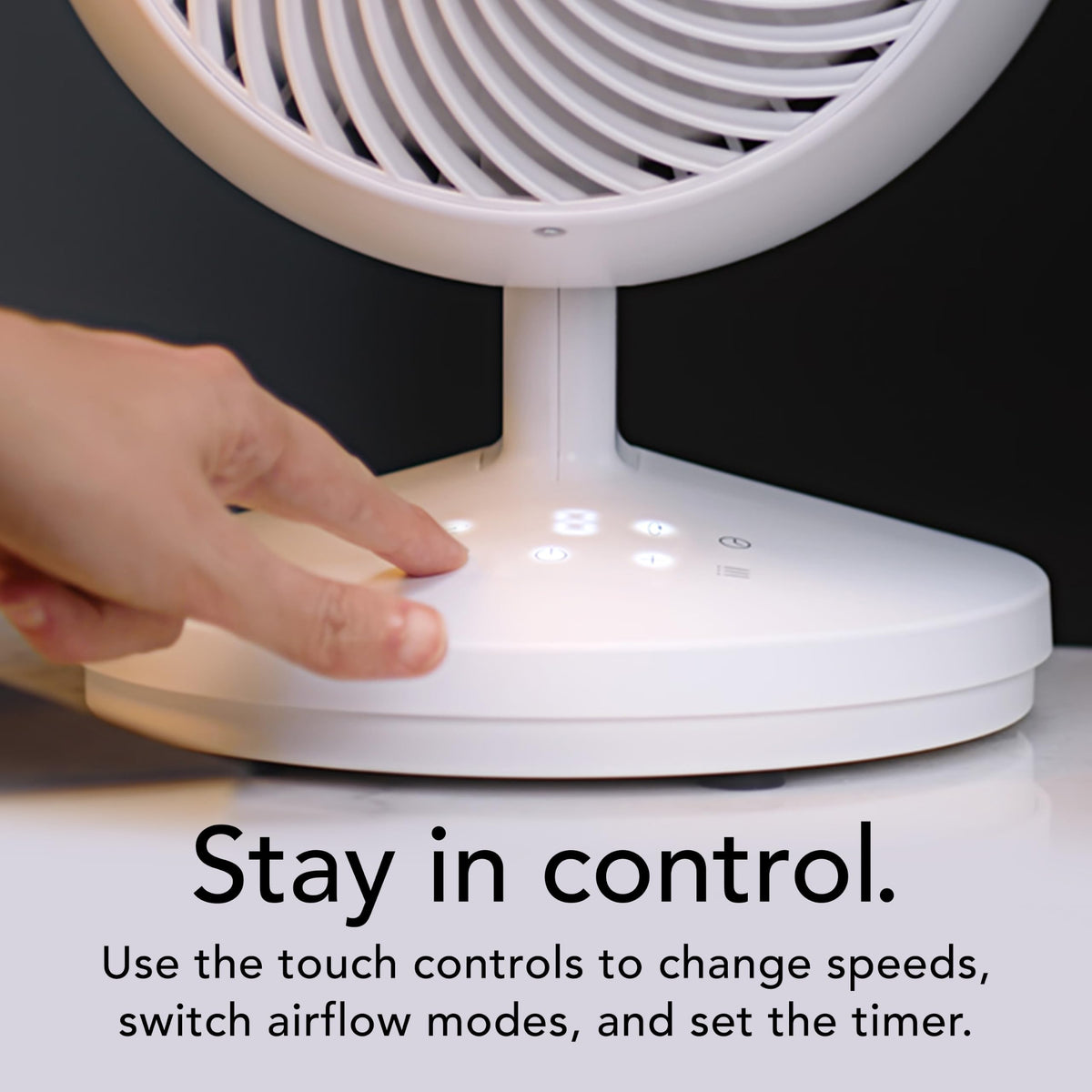 OMNIO 7 Medium Air Circulator, OmniWave Oscillation, Remote