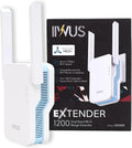 AC1200 WiFi Extender, Mesh WiFi System, Powerful Mesh WiFi Extender with Ethernet Port, Dual Band Range Extension