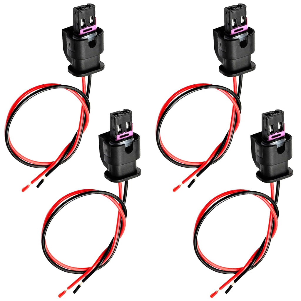 4PCS Side Marker Light Pigtail Connector Wire Harness Replacement