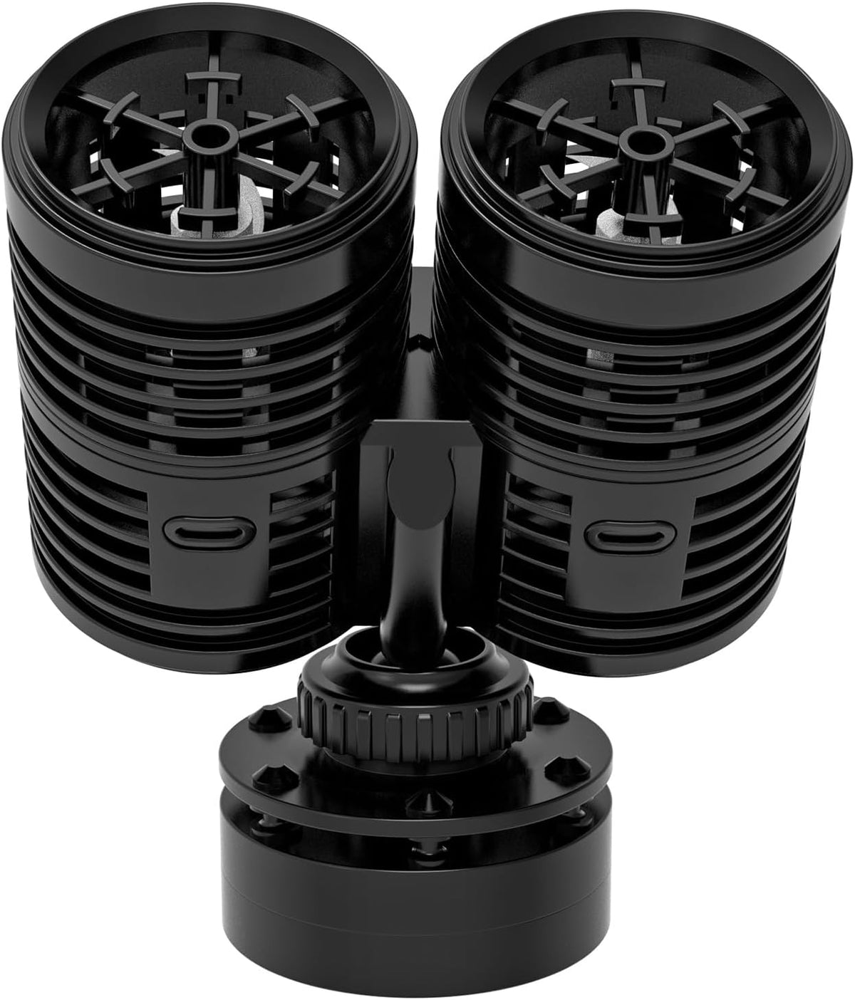 2114GPH Aquarium Wave Maker, Submersible Circulation Pump with Magnetic Mount for 60-150 Gallon Fish Tanks, Dual