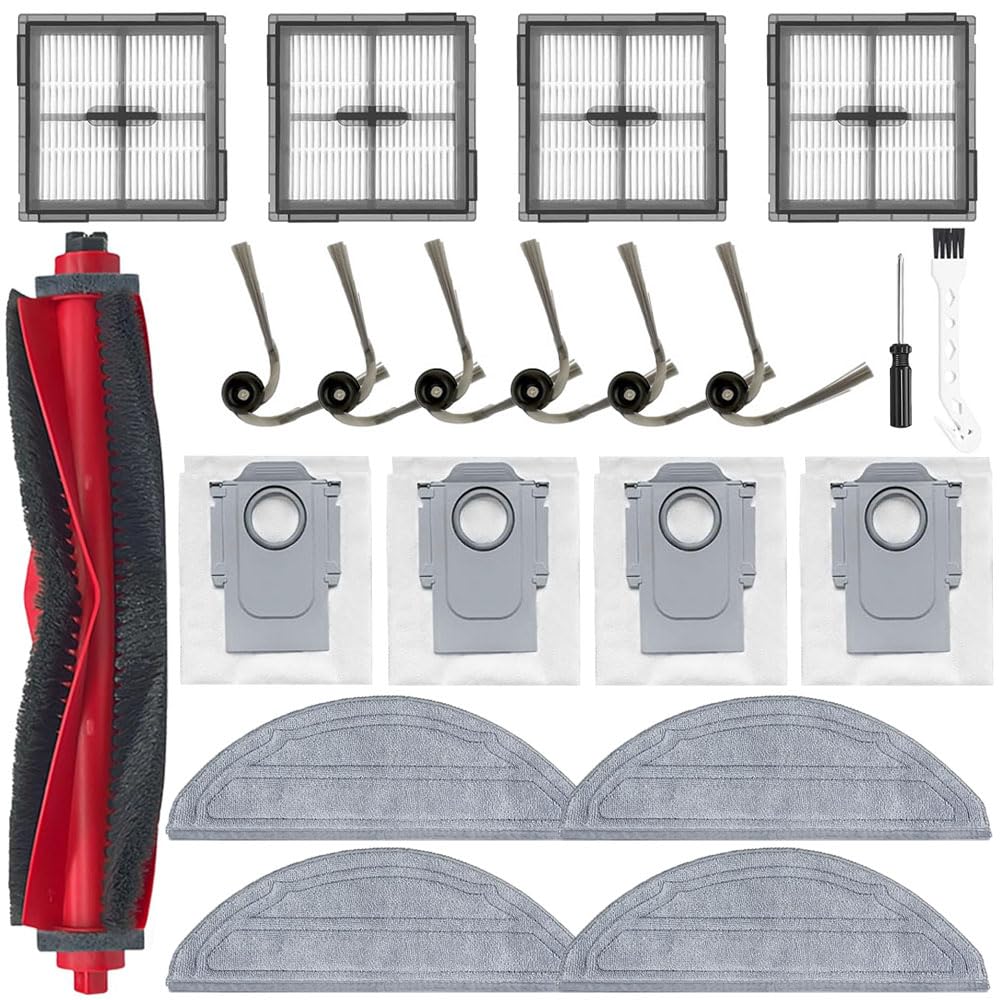 Chrostion Q10 S5+, Q10 X5+ Replacement Accessories Kit for Roborock Robot