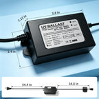 100-120V 55W Electronic Ballast Compatible with 12 GPM Ultraviolet UV
