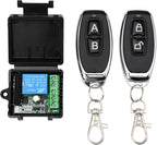 Access Control System Kit with Remote – 1200lbs Holding Force Fail-Safe Electromagnetic Lock, Metal Keypad, 12V Power