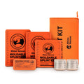 First Aid Splint 36" X 4.3" Orange-Gray, Keep Bones in Position (6, Splint Bundle)