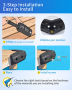 Dock Corner Bumpers, 10.6" Corner Dock Guard for 90-Degree Angle