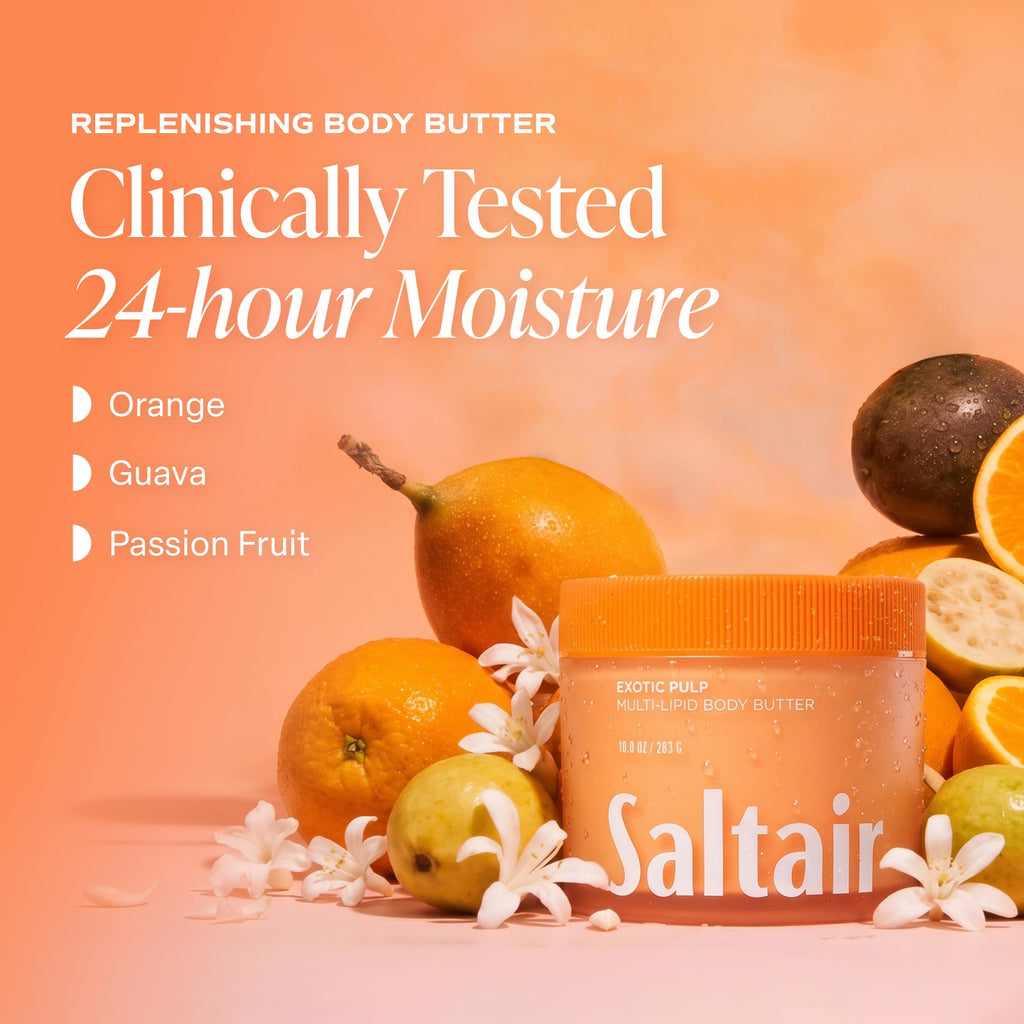 Multi-Lipid Body Butter | Exotic Pulp Ceramide Cream | 10 oz