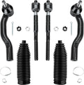 Front Tie Rod Ends Kit for 2007 2008 2009 2010 2011 Toyota Camry, 6Pcs