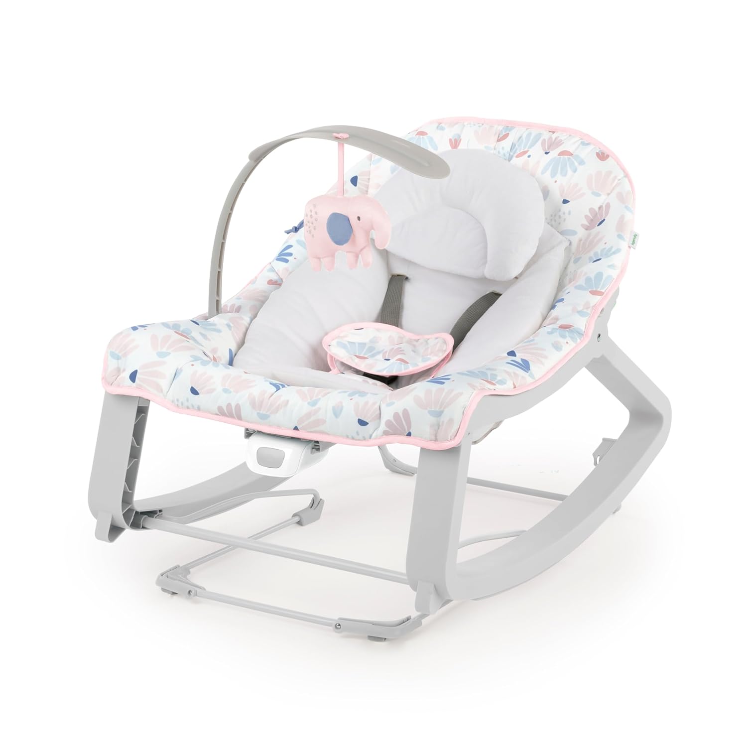 Keep Cozy 3-in-1 Grow with Me Vibrating Baby Bouncer Seat & Infant to Toddler Rocker, Vibrations & -Toy Bar, 0-30