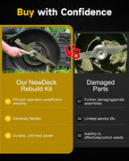 OCPTY 42" Lawn Mower Deck Rebuild Kit for John Deere for Sabre
