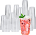500 pack 9 oz Disposable Plastic Cups, Clear Plastic Cups Tumblers, Disposable Cups Bulk, Transparent for Wedding