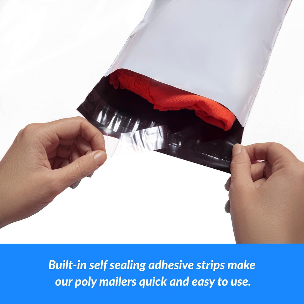 Poly Mailers 10x13" | 220 Count | White