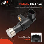 A-Premium Speed Sensor 3 Pins Compatible with Honda & Acura