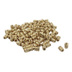 ZOCCVI Brass Threaded Inserts, M3x6.5x5mm, 100 Pcs