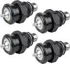 4PCS Pack Ball Joints Compatible with Polaris RZR XP 1000 2014-2024 RZR XP Turbo 2016-2024 Replace KRZRBJ10