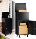 Parcel Drop Boxes for Outside, Extra Large Package Delivery Boxes with Secure Storage, Anti-Theft Galvanized