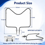 WP9750213 9750213 Oven Bake Element Compatible with Whirlpool Oven