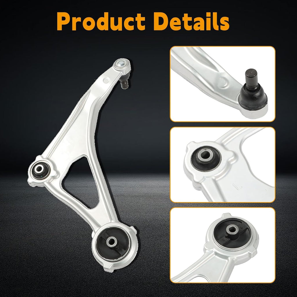 Front Lower Left and Right Control Arms with Ball Joints Replacement for Altima All Models 2015-2018