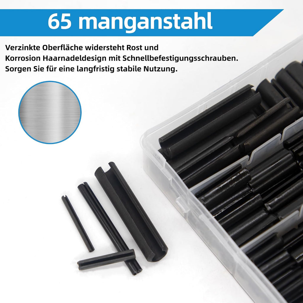 385PCS SAE Roll Pin Set (26 Sizes)