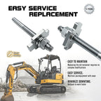 Fafeicy Mini Excavator Track Tensioner Assembly, 1 Ton