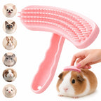 Soft Silicone Guinea Pig Brush for Grooming Ferrets & Small Pets