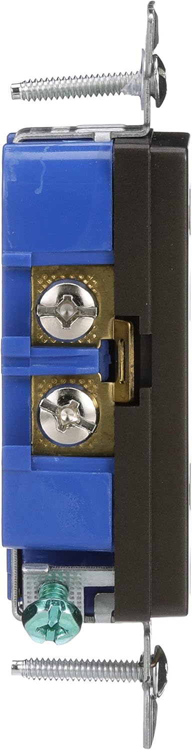 Designer Tamper Resistant Decorator 20A 125V Receptacle