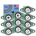 PGN UCFL201-8 (10 Pack) 2-Bolt Flange Bearing 1/2" Bore