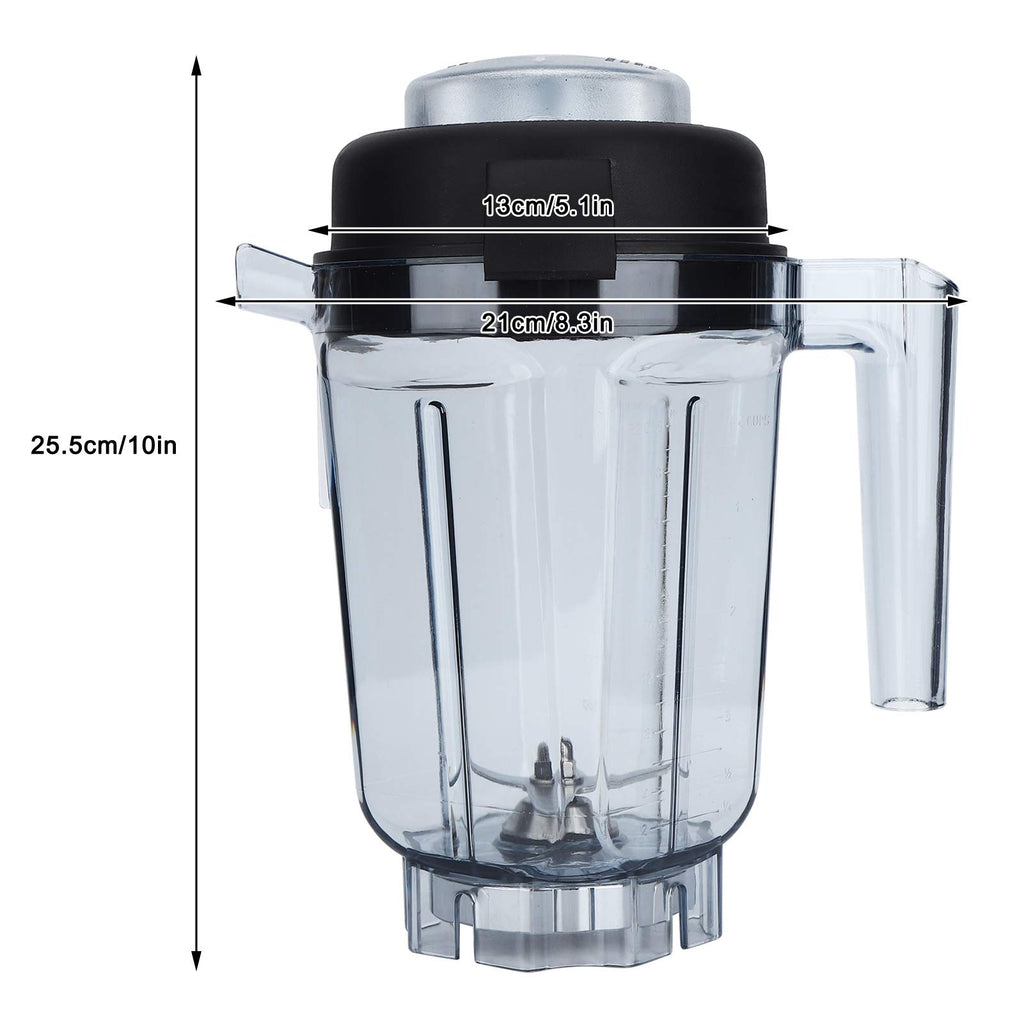 HAOHIZE Food Blender Container with Blade Lid Replacement Accessories 0.9L Blender Replacement Pitcher Fit for Container 32oz, C Series Blender, G Series Blender