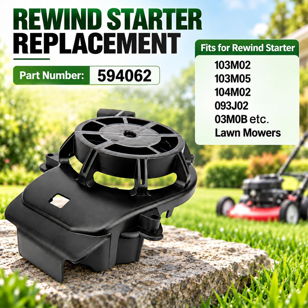 ZMCYNG 594062 Recoil Starter Pull Start Assembly, 594062 Rewind Starter