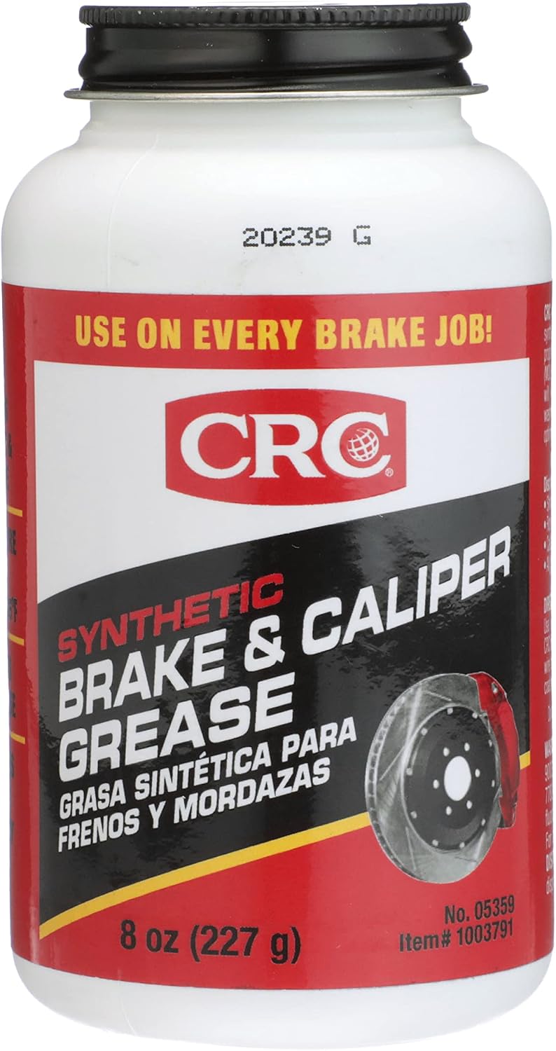 CRC Synthetic Brake & Caliper Grease - Prevents Brake Noise - 8 oz