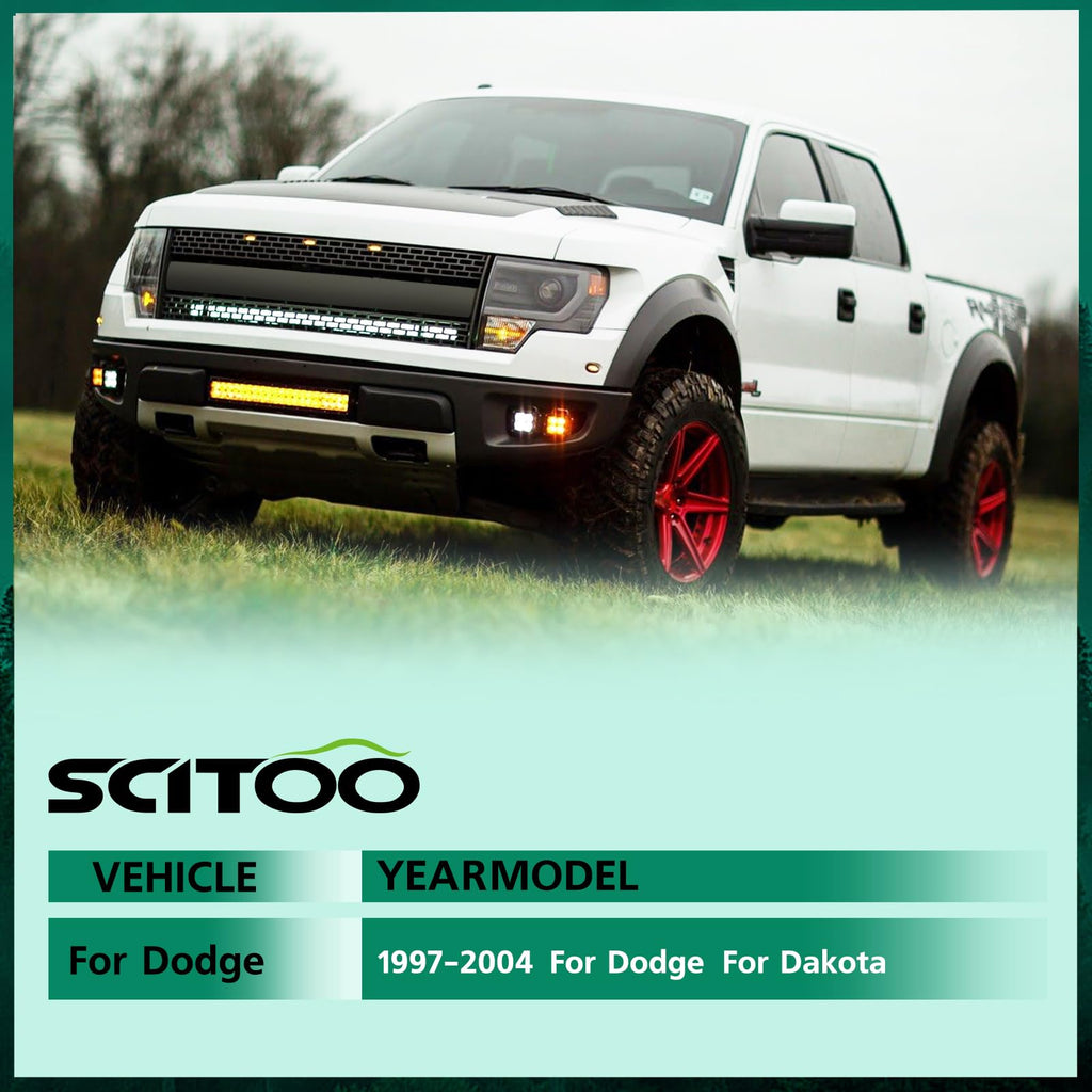 SCITOO Front Rear Struts Shock 2.5" Front lift Kit 97-04 for Dakota