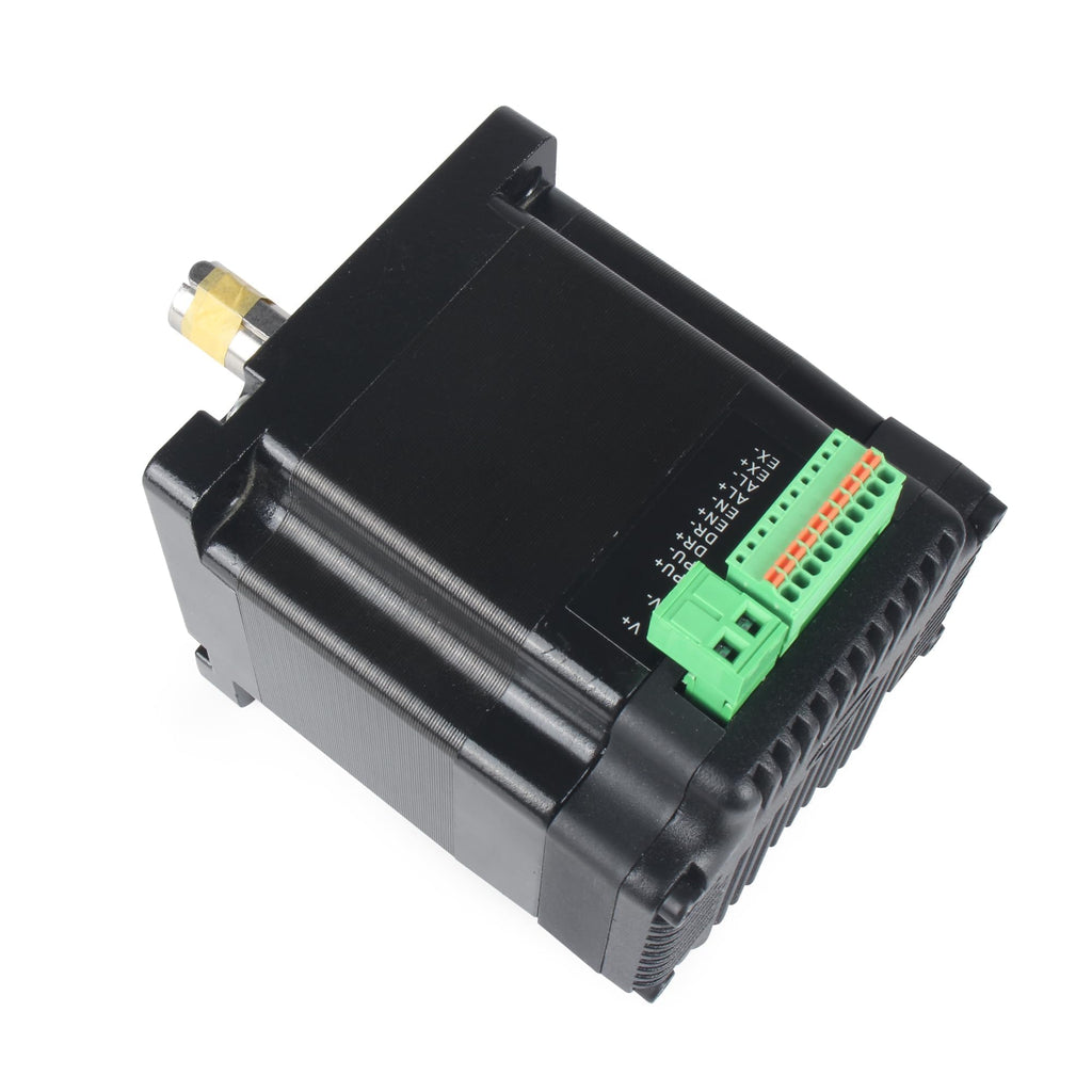 CNCTOPBAOS Integrated Nema34 Closed Loop Stepper Motor 4.5N.m 6A DC24V-60V