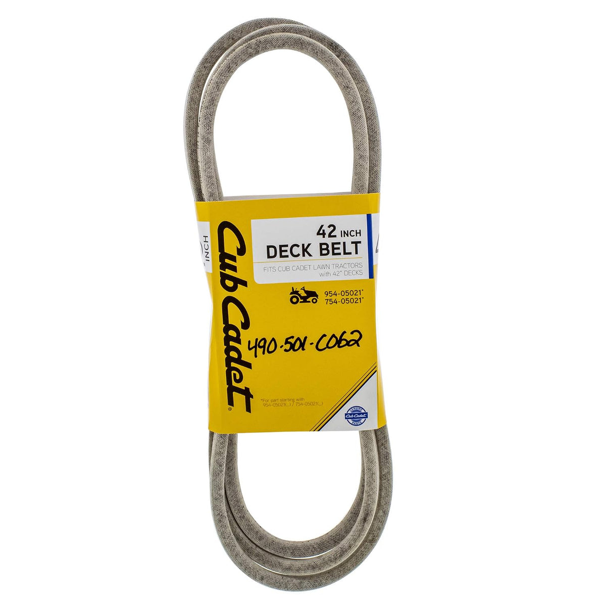 CUB CADET 490-501-C062 Drive Belt 42" Deck 954-05021 754-05021