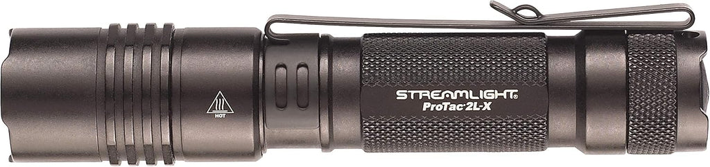 Streamlight 88083 ProTac 2L-X USB Tactical Flashlight, Black | 500 lumens; 6,800 candela; 165-meter beam; USB