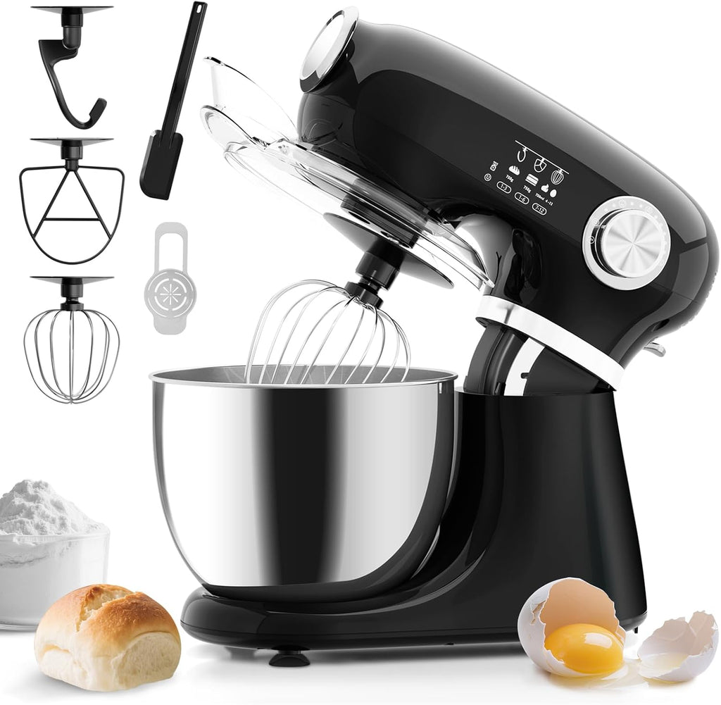 5.3 Quart Electric Stand Mixer With 12 Speed, Low Noise